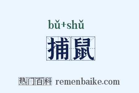 捕鼠是什么意思的图片